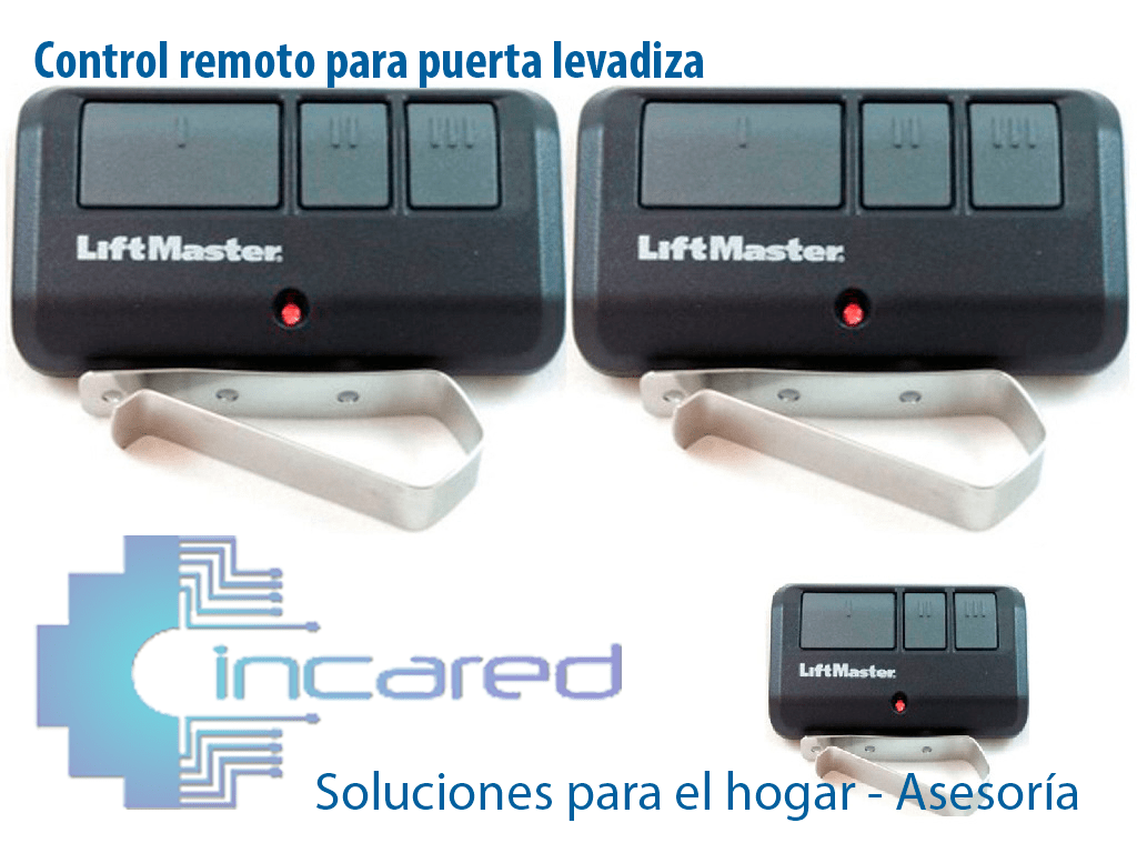 control remoto puerta levadiza