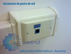 Instalación de punto de RED
