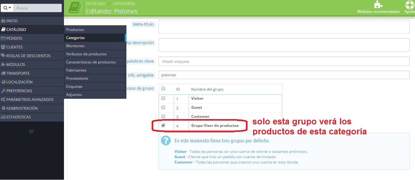 prestashop-ocultar-categoría-de-producto