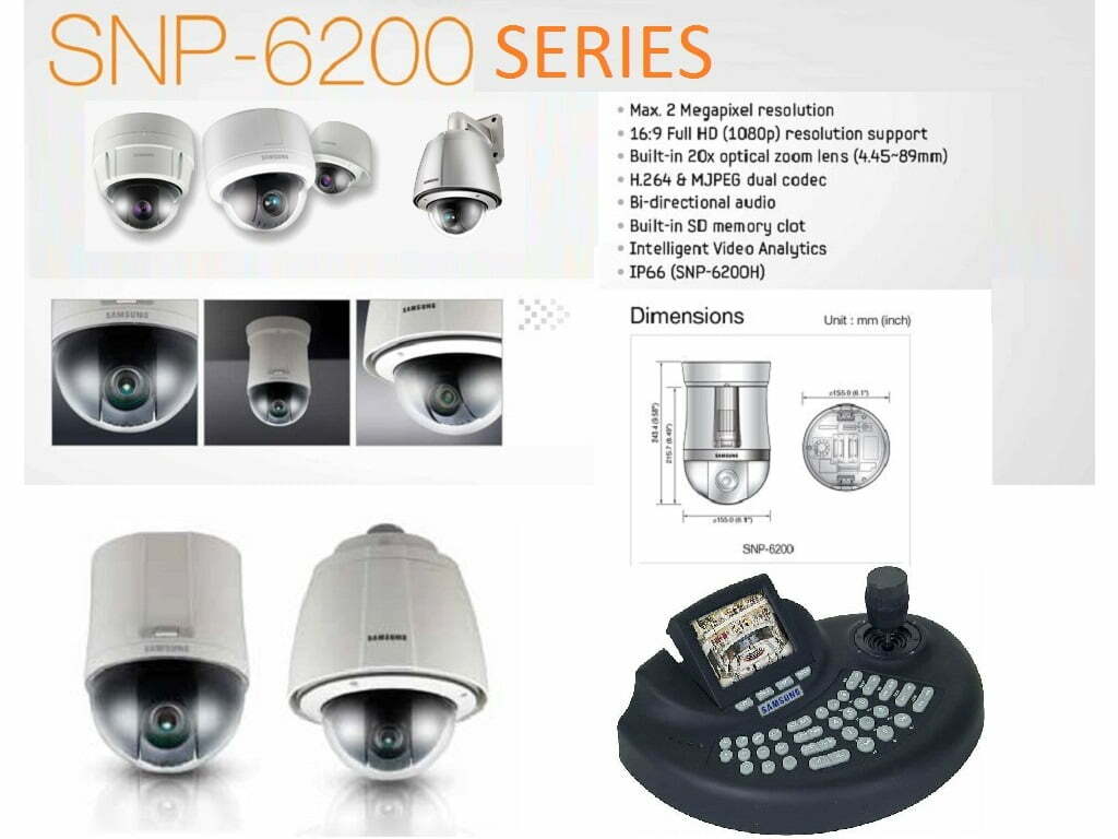 Mantenimiento de cámaras de vigilancia Samsung - Imagen 2